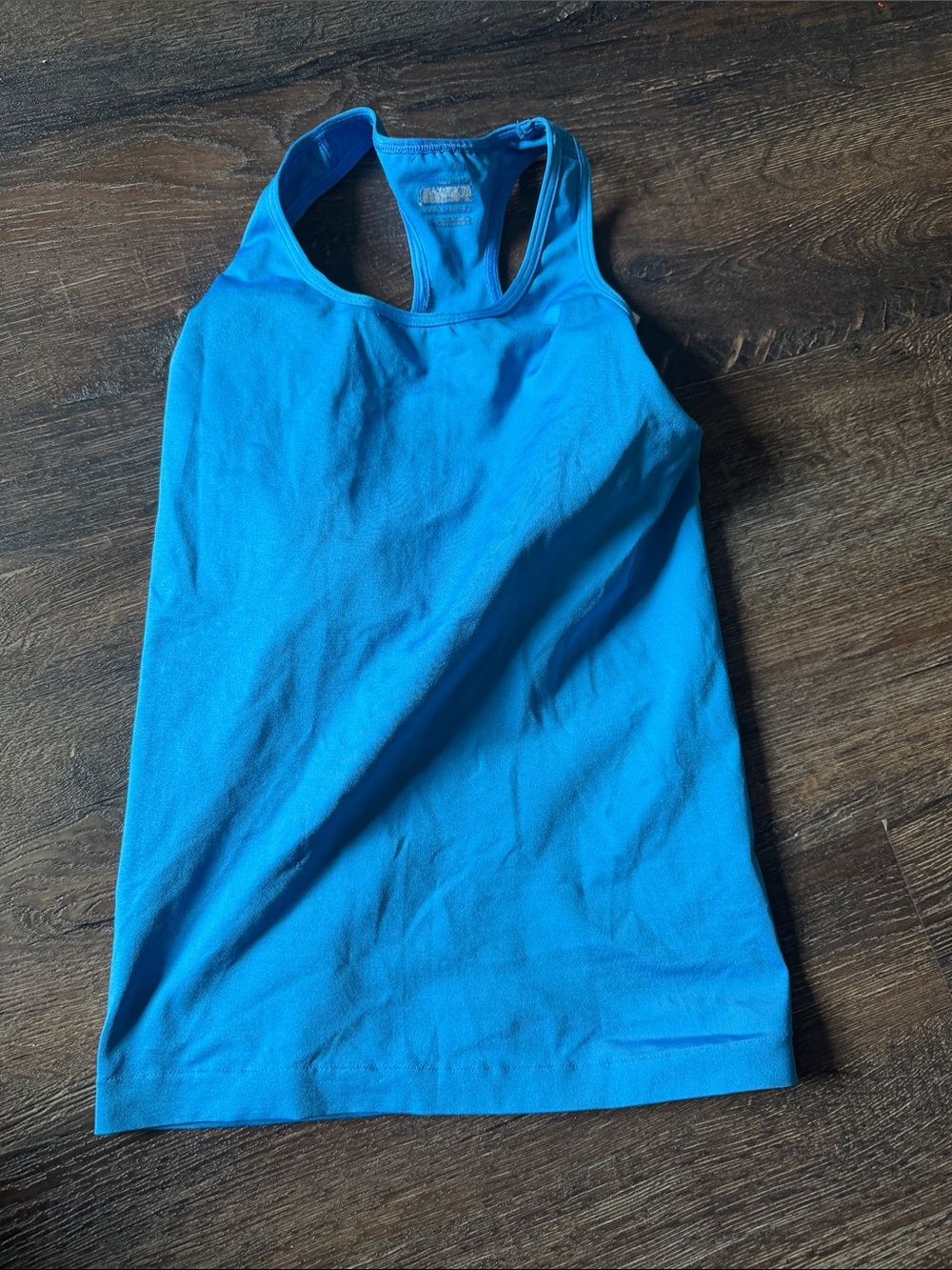 Blue Nike Racerback Tank Top - Performance Women's Top